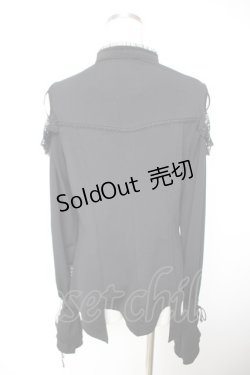 画像2: OZZ ANGELO / Noble Harpy プルオーバー  黒 Y-25-12-19-042-OO-TO-SZ-ZY