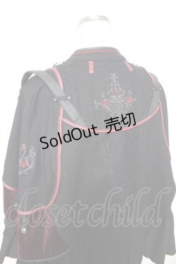 画像5: Ozz oneste / 薔薇刺繍マント  黒 Y-25-12-19-045-OO-JA-SZ-ZY