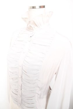 画像3: abilletage / バルーンスリーブブラウス  グレー Y-25-12-19-048-GO-BL-SZ-ZY