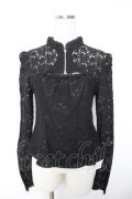 ALICE and the PIRATES / Lorinaレースプルオーバー  黒 Y-25-12-19-050-PA-TO-SZ-ZY