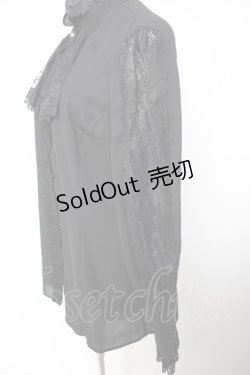 画像3: MIHO MATSUDA / ブラウス・グロット L ブラック Y-25-12-19-052-GO-BL-SZ-ZY