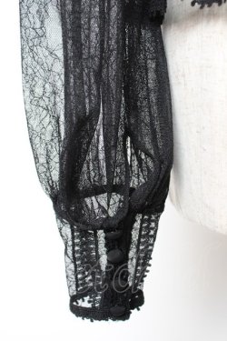 画像4: abilletage / Noirレースブラウス  ブラック Y-25-12-19-053-GO-BL-SZ-ZY