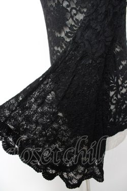 画像3: MR corset / レースハイネックトップス  黒 Y-25-12-19-054-PU-TO-SZ-ZY