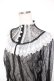 画像3: abilletage / Noirレースブラウス  ブラック×ホワイト Y-25-12-19-055-GO-BL-SZ-ZY (3)