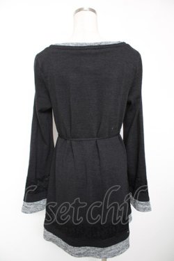 画像2: Rozen Kavalier / 刺繍入りチュニック  黒 Y-25-12-19-059-OO-TO-SZ-ZY