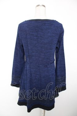 画像2: Rozen Kavalier / 刺繍入りチュニック  青 Y-25-12-19-060-OO-TO-SZ-ZY