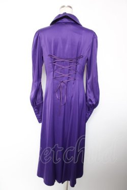 画像2: ATELIER PIERROT / “Narcissus” ロングワンピース  パープル Y-25-12-19-063-EL-OP-SZ-ZY