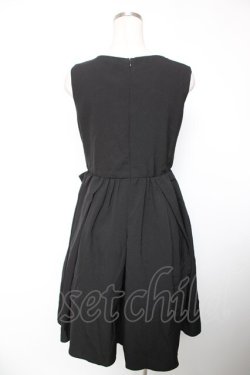 画像2: axes femme / レースドッキングワンピース M 黒 Y-25-12-19-071-AX-OP-SZ-ZY