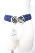 axes femme / マリンバックルゴムベルト  紺 Y-25-12-19-002-AX-ZA-SZ-ZY