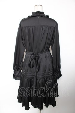 画像2: Physical Drop / 長袖小公女ドレス(ロング)  黒 Y-25-12-19-077-LO-OP-SZ-ZY