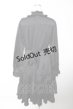画像2: Physical Drop / 長袖小公女ドレス(ロング)  黒 Y-25-12-19-077-LO-OP-SZ-ZS