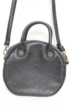 画像2: an another angelus / 楽譜刺繍ショルダーバッグ  黒 Y-25-12-19-013-CA-BG-SZ-ZY