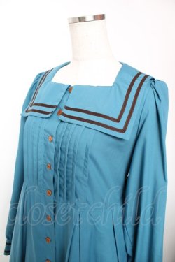 画像3: Physical Drop / スクエアタックセーラーワンピース  グリーン×黒 Y-25-12-19-079-LO-OP-SZ-ZY