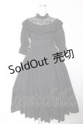 Sheglit / 紫陽花のレースドレス M ブラック Y-25-12-19-083-EL-OP-SZ-ZY