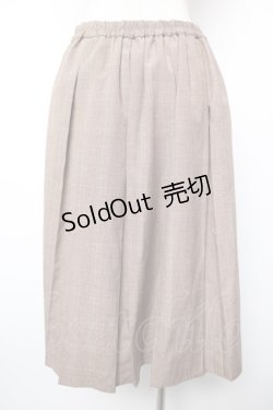 画像2: axes femme / サイド釦スカート M 茶 Y-25-12-19-096-AX-SK-SZ-ZS