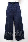 axes femme / サイドフリルポケットデニムパンツ M インディゴ Y-25-12-19-097-AX-PA-SZ-ZY
