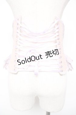 画像2: abilletage / Noir クロワコルセット 4 ピンク×ラベンダー Y-25-12-19-100-GO-TO-SZ-ZY