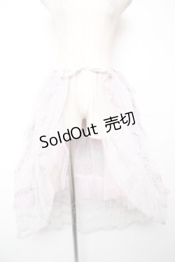 画像1: abilletage / Noir レースオーバースカート  ラベンダー Y-25-12-19-101-GO-ZA-SZ-ZY
