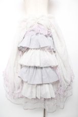 画像2: abilletage / Noir レースオーバースカート  ラベンダー Y-25-12-19-101-GO-ZA-SZ-ZY (2)