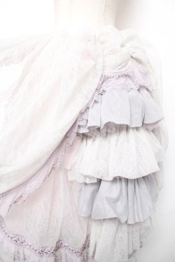 画像3: abilletage / Noir レースオーバースカート  ラベンダー Y-25-12-19-101-GO-ZA-SZ-ZY