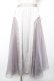 画像1: abilletage / Dorothyサイドフレアスカート  グレー×ラベンダー Y-25-12-19-104-GO-SK-SZ-ZY (1)