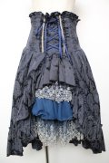 ATELIER PIERROT / “Eleanor”コルセットスカート  ネイビー Y-25-12-19-105-EL-SK-SZ-ZY