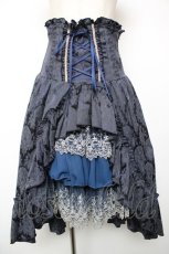 画像1: ATELIER PIERROT / “Eleanor”コルセットスカート  ネイビー Y-25-12-19-105-EL-SK-SZ-ZY (1)