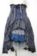 画像1: ATELIER PIERROT / “Eleanor”コルセットスカート  ネイビー Y-25-12-19-105-EL-SK-SZ-ZY (1)
