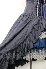 画像4: ATELIER PIERROT / “Eleanor”コルセットスカート  ネイビー Y-25-12-19-105-EL-SK-SZ-ZY (4)