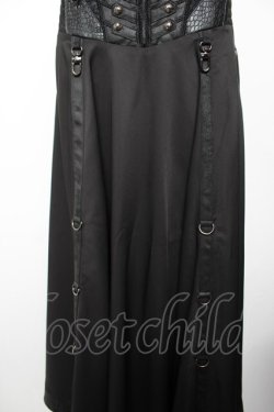 画像4: Ozz Croce / 変形ギミックスカート  黒 Y-25-12-19-109-OO-SK-SZ-ZY