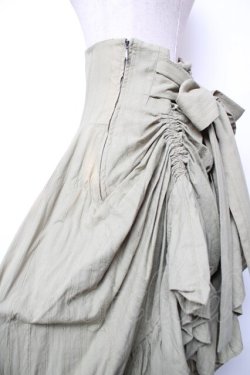 画像3: Sheglit / "Campanula"バッスルスカート  グリーン Y-25-12-19-112-EL-SK-SZ-ZY