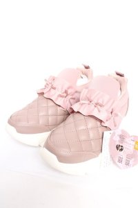 m petit by misako / AMマイメロリボンスニーカー M 中桃 Y-25-12-19-020-LO-SH-SZ-ZY