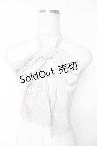 abilletage / リボンタイ  グレー Y-25-12-19-005-GO-ZA-SZ-ZY