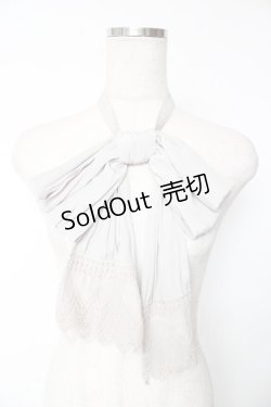 画像1: abilletage / リボンタイ  グレー Y-25-12-19-005-GO-ZA-SZ-ZY