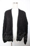 axes femme / ニットカーディガン M 黒 Y-25-12-19-030-AX-TO-SZ-ZY