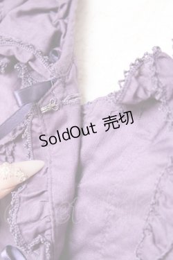 画像6: PINK HOUSE / リボン使いローンフリルベスト F ラベンダー Y-25-12-20-019-LO-TO-SZ-ZS