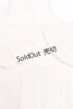 画像4: PINK HOUSE / リボンタイ付きローンブラウス F 生成り Y-25-12-20-023-LO-BL-SZ-ZY