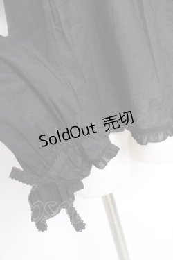 画像6: PINK HOUSE / リボンタイ付きローンブラウス F 黒 Y-25-12-20-026-LO-BL-SZ-ZY