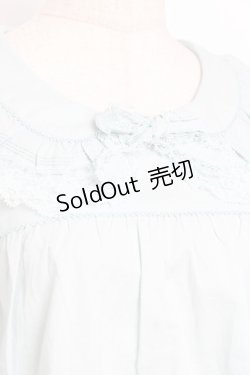 画像5: PINK HOUSE / 胸元切り替えブラウス F ミント Y-25-12-20-029-LO-BL-SZ-ZY