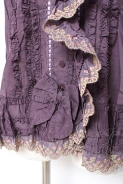 画像6: PINK HOUSE / ドイリーレース使いブラウス F パープル Y-25-12-20-031-LO-BL-SZ-ZY