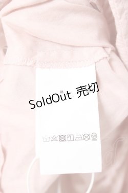 画像7: PINK HOUSE / リボン付きローンフリルオーバーブラウス F ピンク Y-25-12-20-032-LO-BL-SZ-ZS