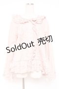 PINK HOUSE / リボンローンフリルブラウス F ピンク Y-25-12-20-033-LO-BL-SZ-ZY