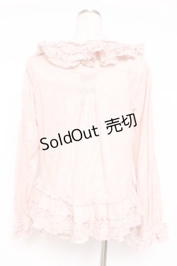 画像3: PINK HOUSE / リボンローンフリルブラウス F ピンク Y-25-12-20-033-LO-BL-SZ-ZY