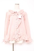 PINK HOUSE / ローンフリルオーバーブラウス F ピンク Y-25-12-20-036-LO-BL-AS-ZY