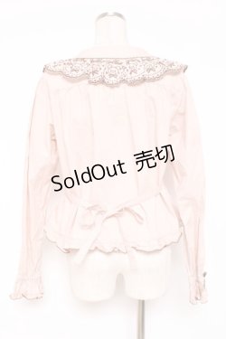 画像3: PINK HOUSE / オリジナルクマレースブラウス F ピンク Y-25-12-20-037-LO-BL-SZ-ZY