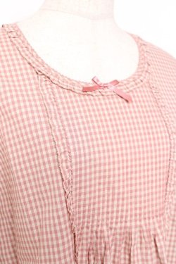 画像5: PINK HOUSE / フリル使いブラウス F ピンク Y-25-12-20-038-LO-TO-SZ-ZY