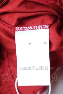 画像7: PINK HOUSE / フリルいっぱいローンブラウス F 赤 Y-25-12-20-042-LO-BL-SZ-ZY