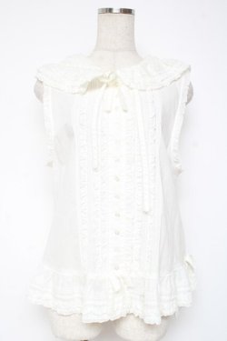 画像1: PINK HOUSE / フードベスト  白 Y-25-12-20-006-LO-TO-SZ-ZY