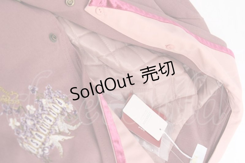 画像7: PINK HOUSE / フィフティバイオレッツ刺繍入りセーラーカラージャケット L ピンク Y-25-12-20-054-LO-JA-SZ-ZT0207B (7)