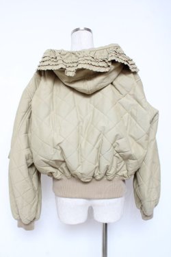 画像3: PINK HOUSE / PHロゴワッペン付きフードブルゾン F カーキ Y-25-12-20-057-LO-JA-SZ-ZY